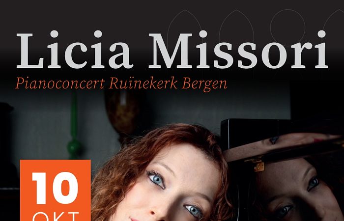 Licia Missori - za10 okt 2026 in Ruïnekerk, Bergen - Concertcheck.nl